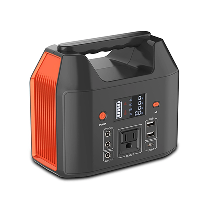 300W AC/DC/USB/Solar γεννητριών ηλεκτρικών συστημάτων εγχώριων συσκευών υπαίθριος στρατοπέδευσης σταθμός παραγωγής ηλεκτρικού ρεύματος πυροβολισμού φορητός