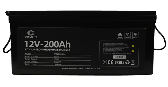 Submarine RV 12v 200ah Lifepo4 Lithium Batteries 12 Volt Golf Cart Battery