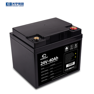 24v 40ah Lifepo4 Lithium Batteries For Golf Carts Storage Car
