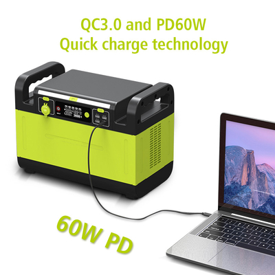 FCC Emergency 220v Solar Power Bank Generator For Camping Picnic
