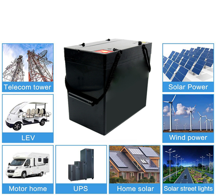 Coslight UPS 12.8V Solar Street Light Battery For LED Street Lamp