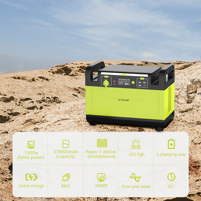 Coslight 1000W Lifepo4 Portable Power Station Power Bank For Picnic