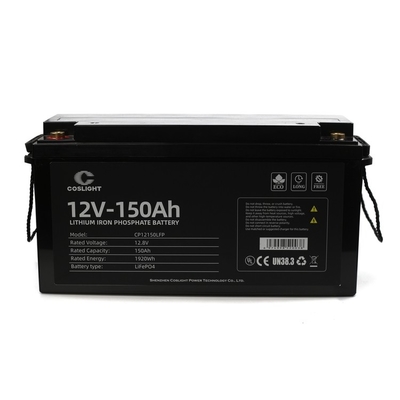 12v 150Ah 18650 επανακαταλογηστέος Lipo cOem ζωής κύκλων μπαταριών μακρύς